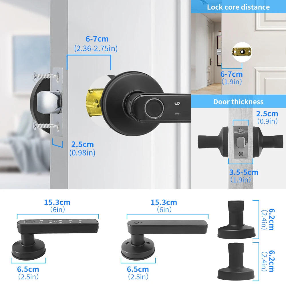 Luxoria | Inteligentna Klamka Do Drzwi